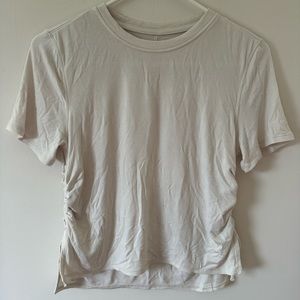 lululemon Ribbed Cinched Modal Tee